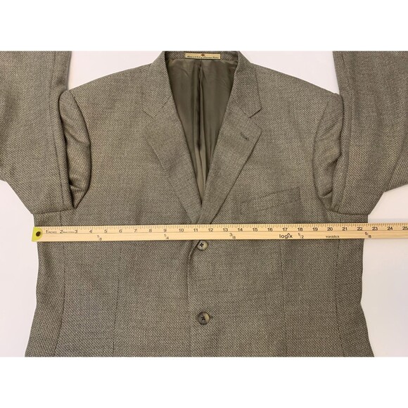 Joseph Abboud Wool Blazer Mens 42R Tweed Twill USA Made Jacket Sportcoat - Picture 7 of 12